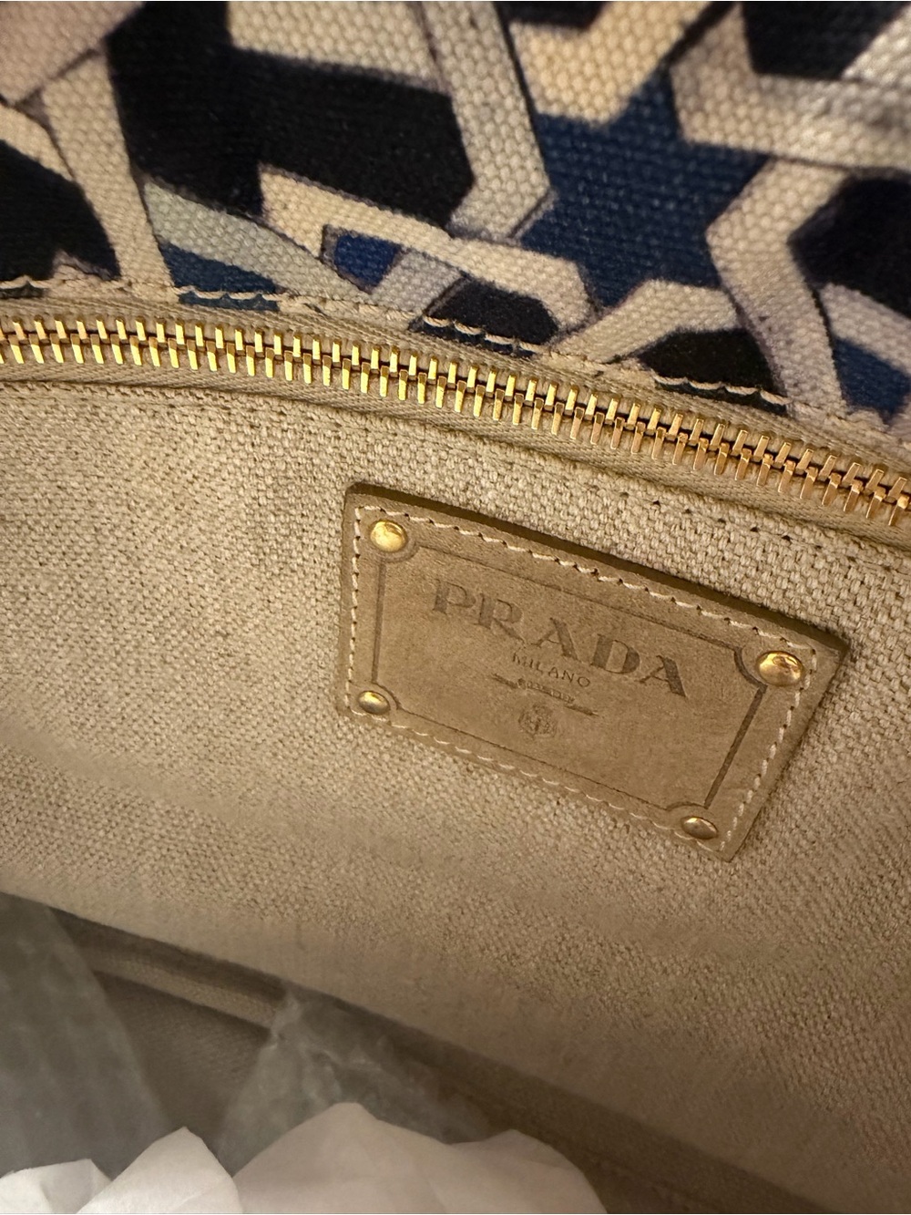 Prada Canapé Large 2010 Mediterranean and Islamic Tile Art Inspired with COA - Picture 13 of 15